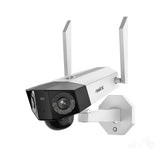 Reolink Duo series G750 akkukäyttöinen 8MP AI ulkokamera kahdella linssillä ja LED-kohdevaloilla (Duo 2 LTE)