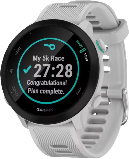 GARMIN FORERUNNER 55 valkoinen