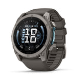 Garmin Fenix 9 51mm Titaani Pebble Gray - edestä