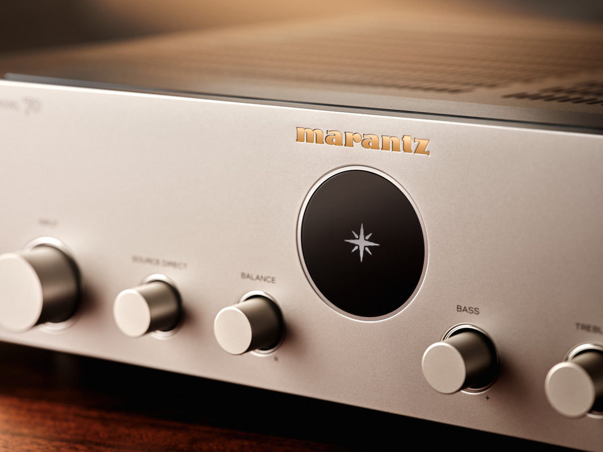 Marantz MODEL 70 integroitu vahvistin, hopeakulta