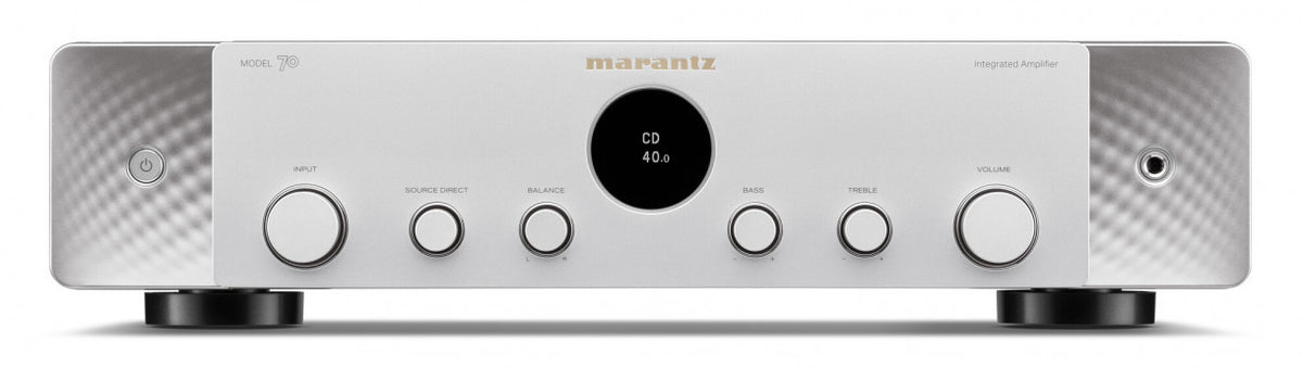 Marantz MODEL 70 integroitu vahvistin, hopeakulta