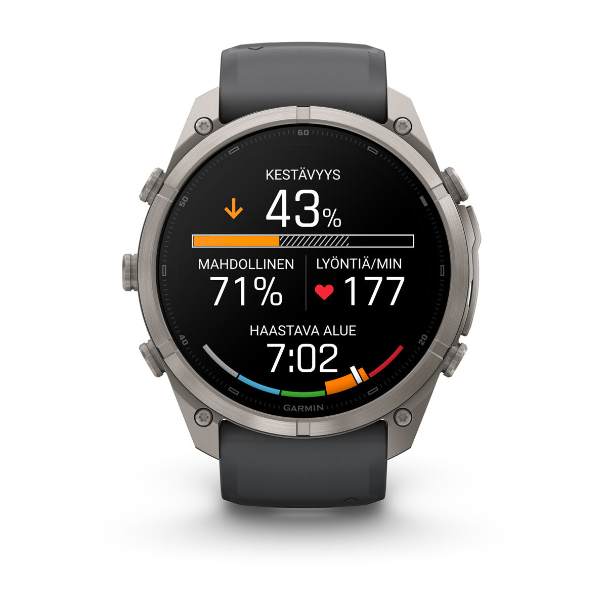 Garmin Fenix 9 Pro InReach 51mm – terveystiedot näytöllä