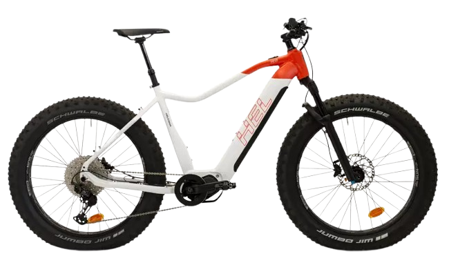 Helkama FE12S fatbike jousto E7000